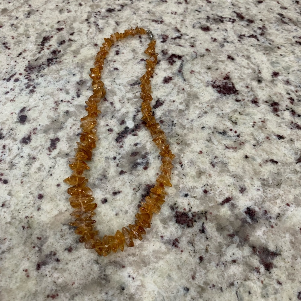 Multi sized quartz? Necklace